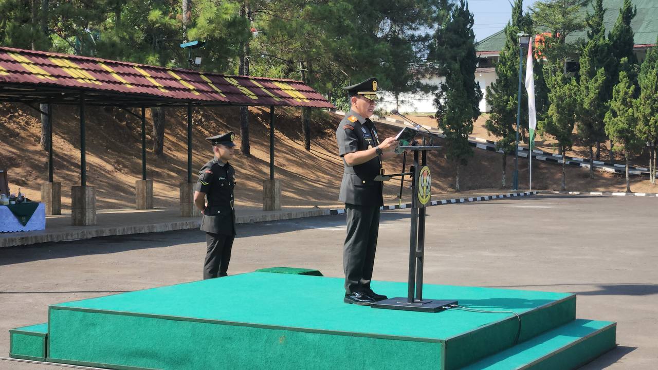 UPACARA PEMBUKAAN PENDIDIKAN PERTAMA BINTARA INFANTERI TNI AD GEL. III TA 2026