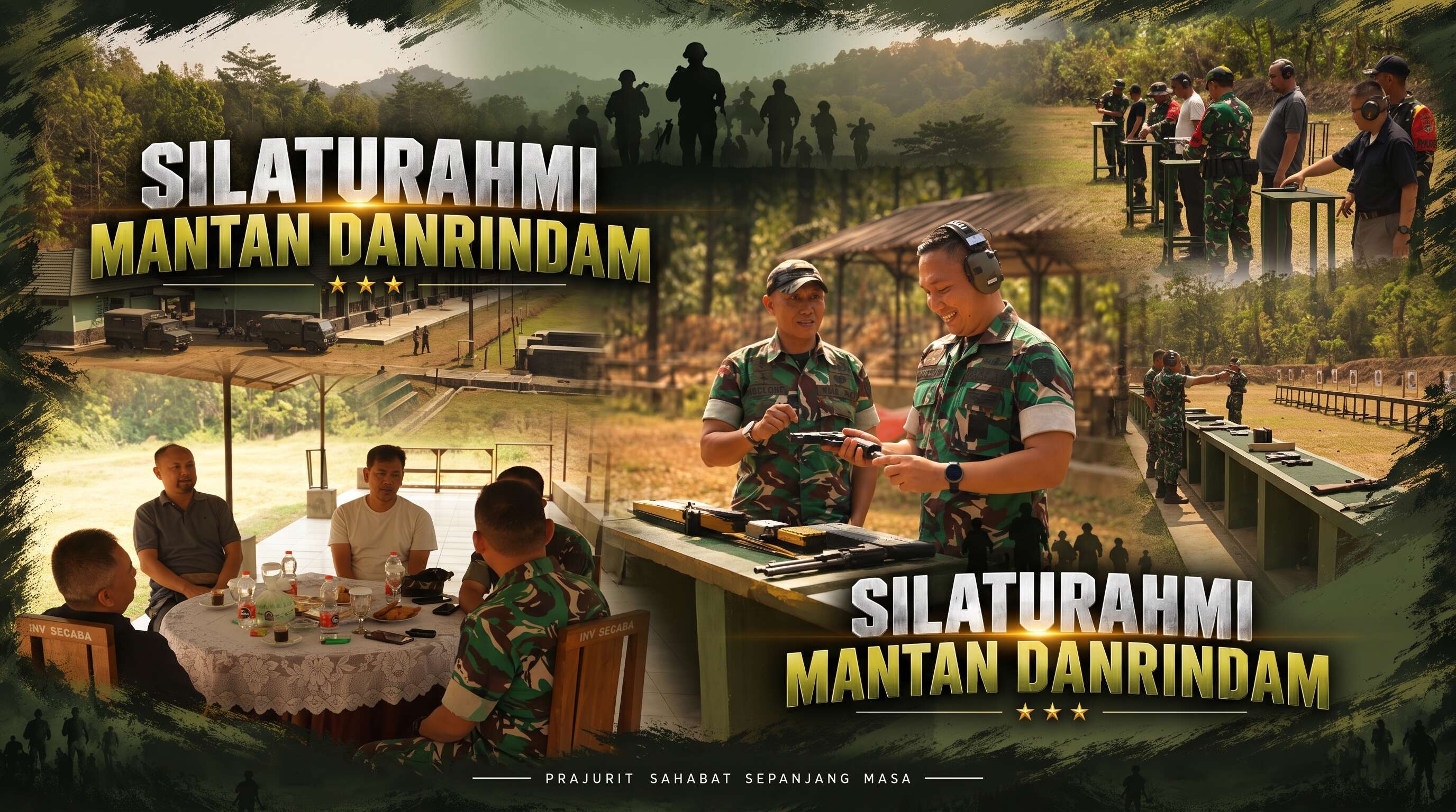 TEMU KANGEN DENGAN MANTAN DANRINDAM III/SILIWANGI
