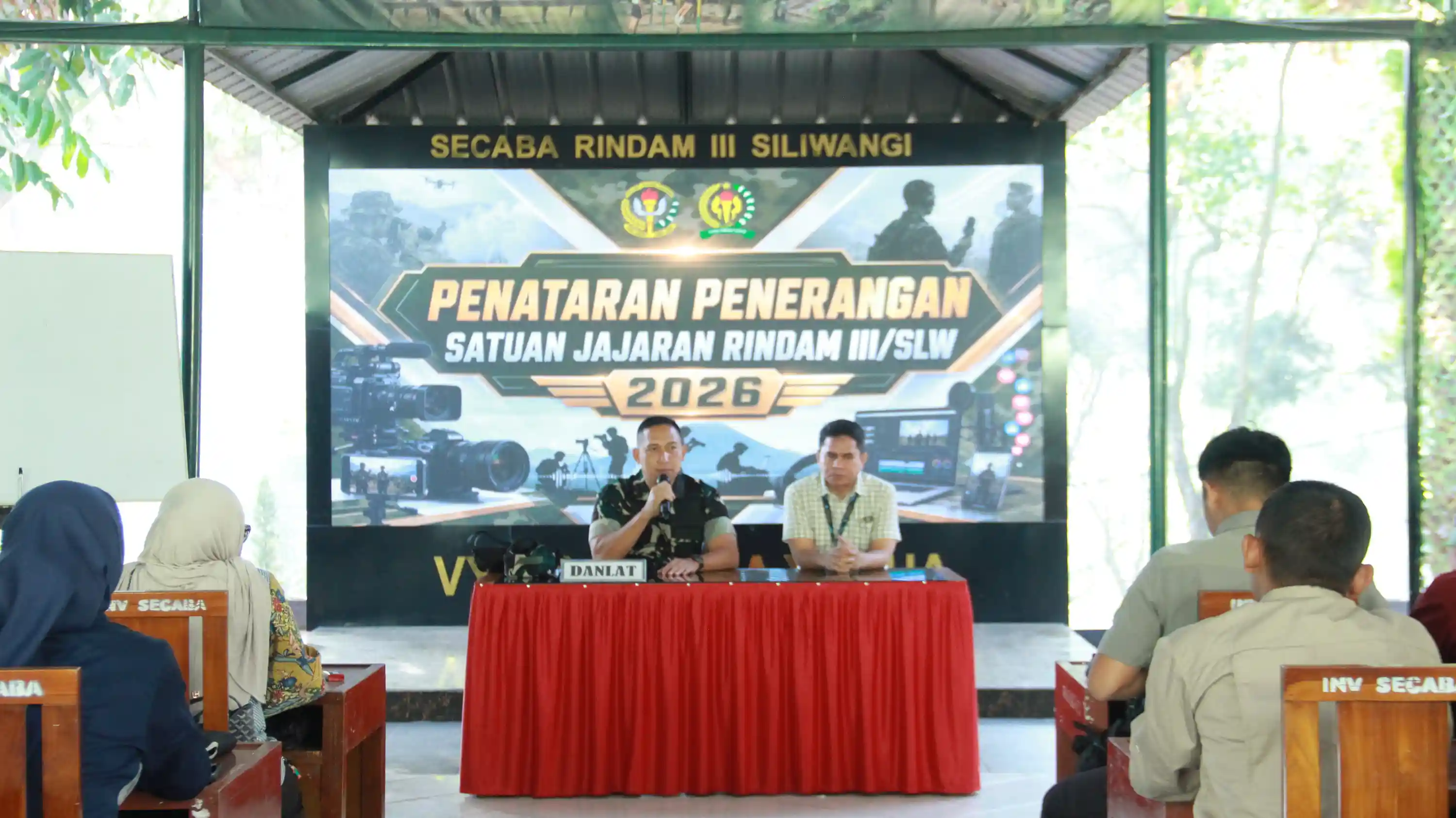 PENATARAN PENERANGAN SATUAN JAJARAN RINDAM III/SLW TAHUN 2026